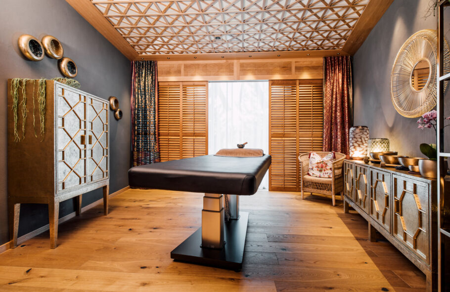 Ayurveda Behandlungskabine im Jungbrunn