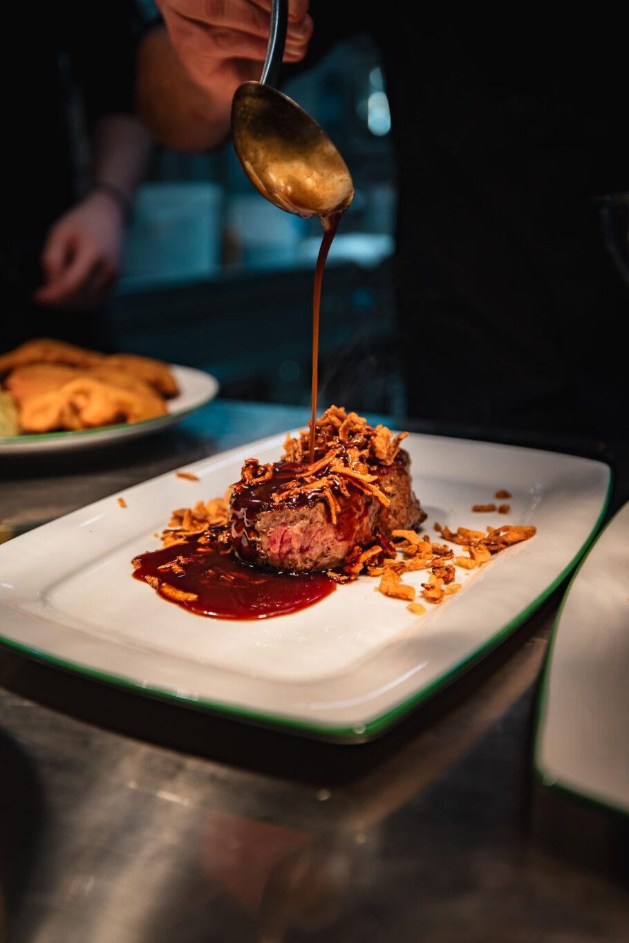 Zweibelrostbraten im Jungbrunn