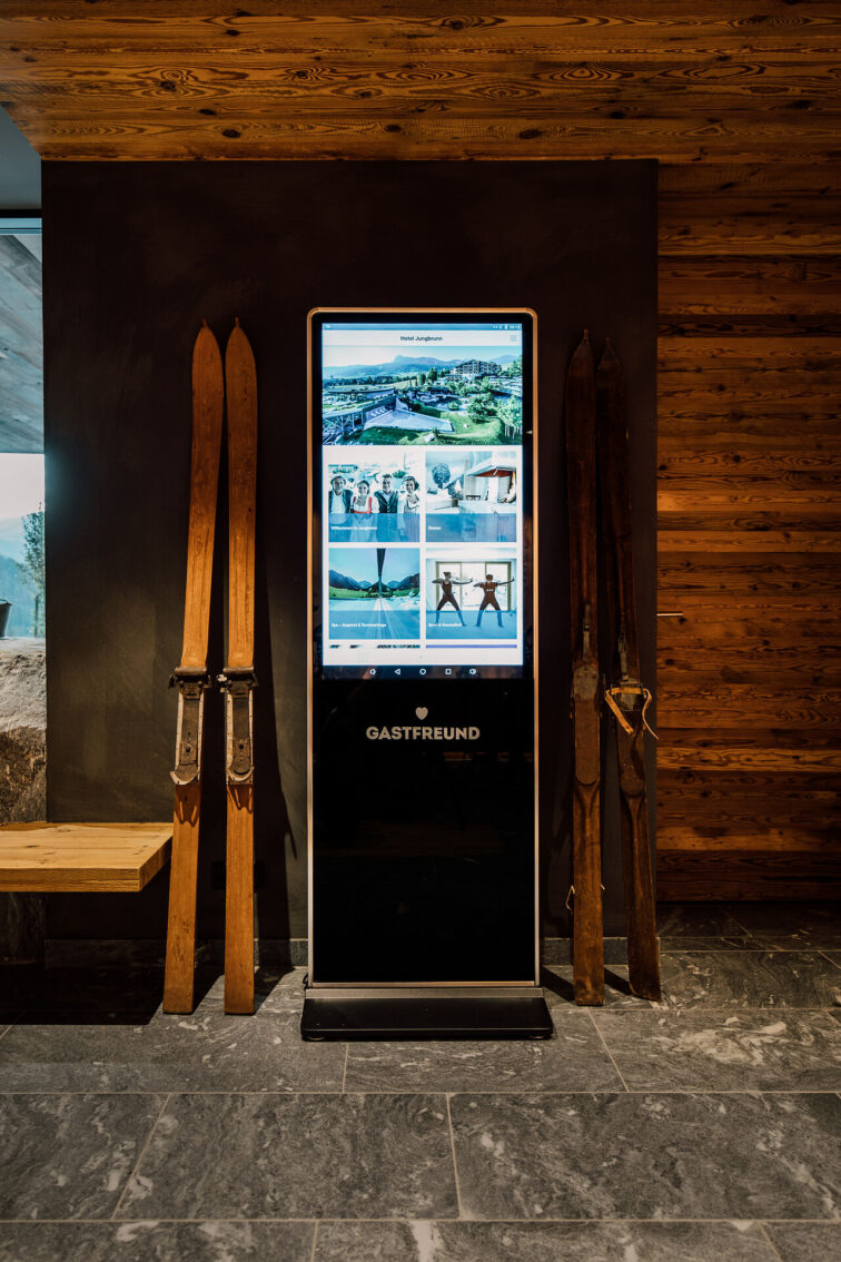 Eingangsbereich Jungbrunn Leihstadl