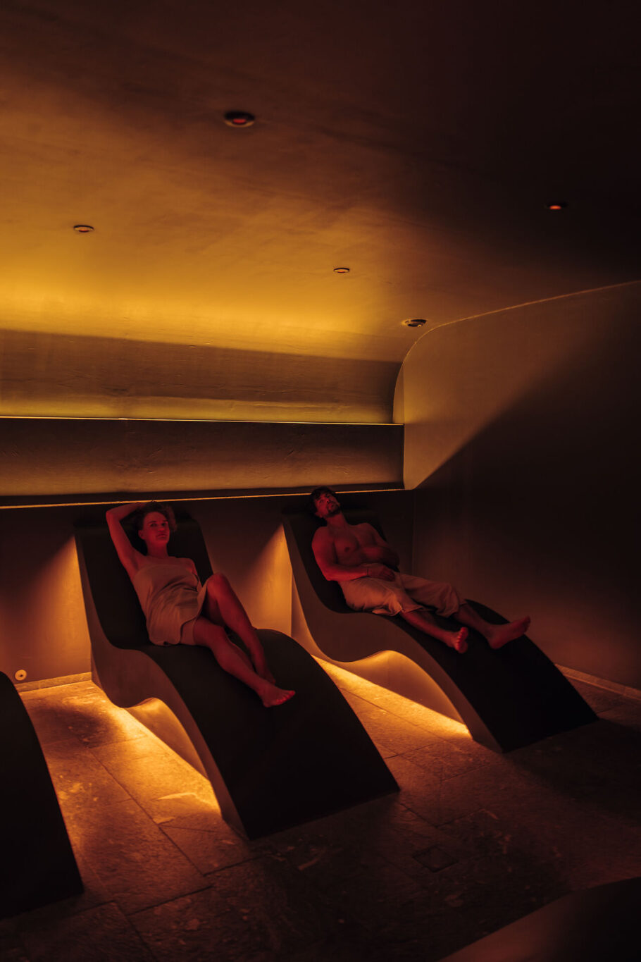 Pärchen im Tepidarium im Jungbrunn